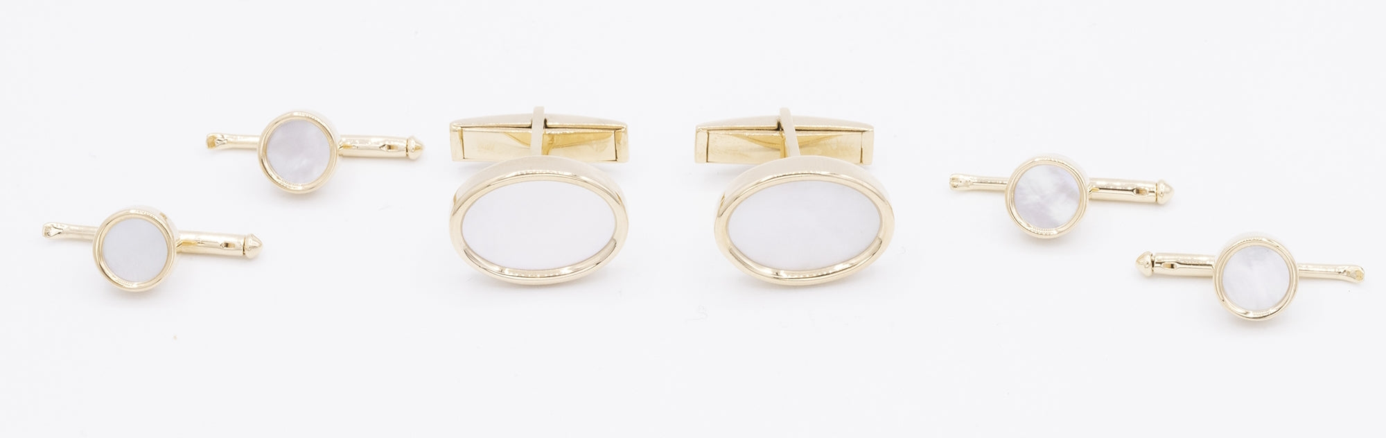 Men's Gold Cuff Links