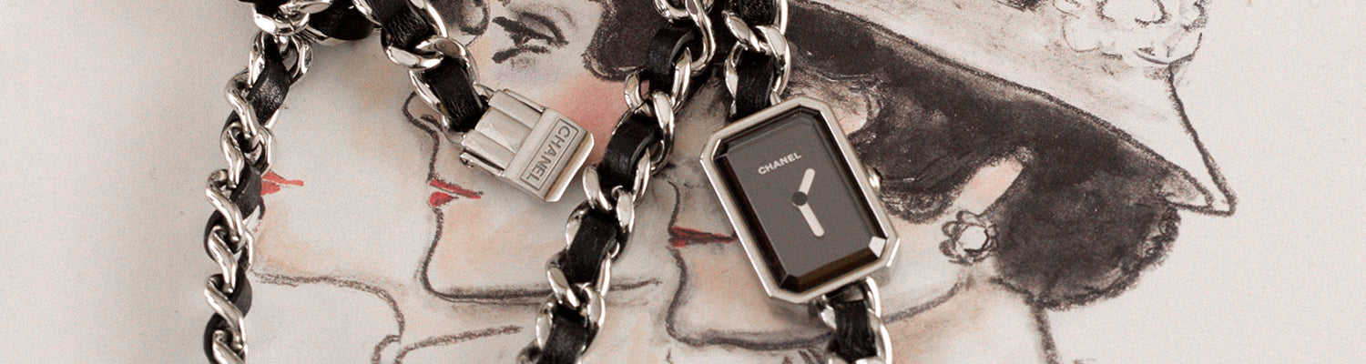 Women's Chanel Watch and Wrist Band