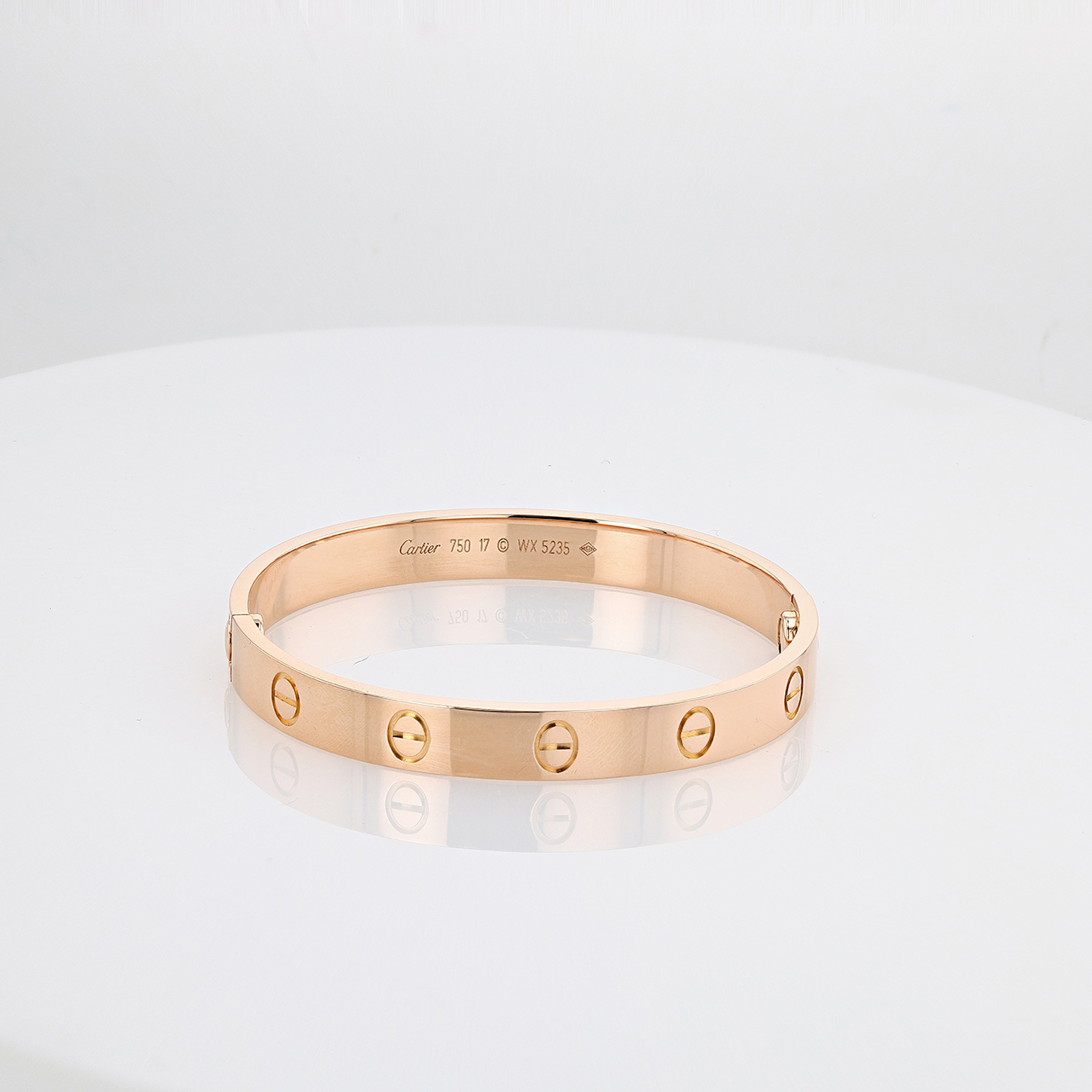 Rose Gold Cartier Love Bracelet