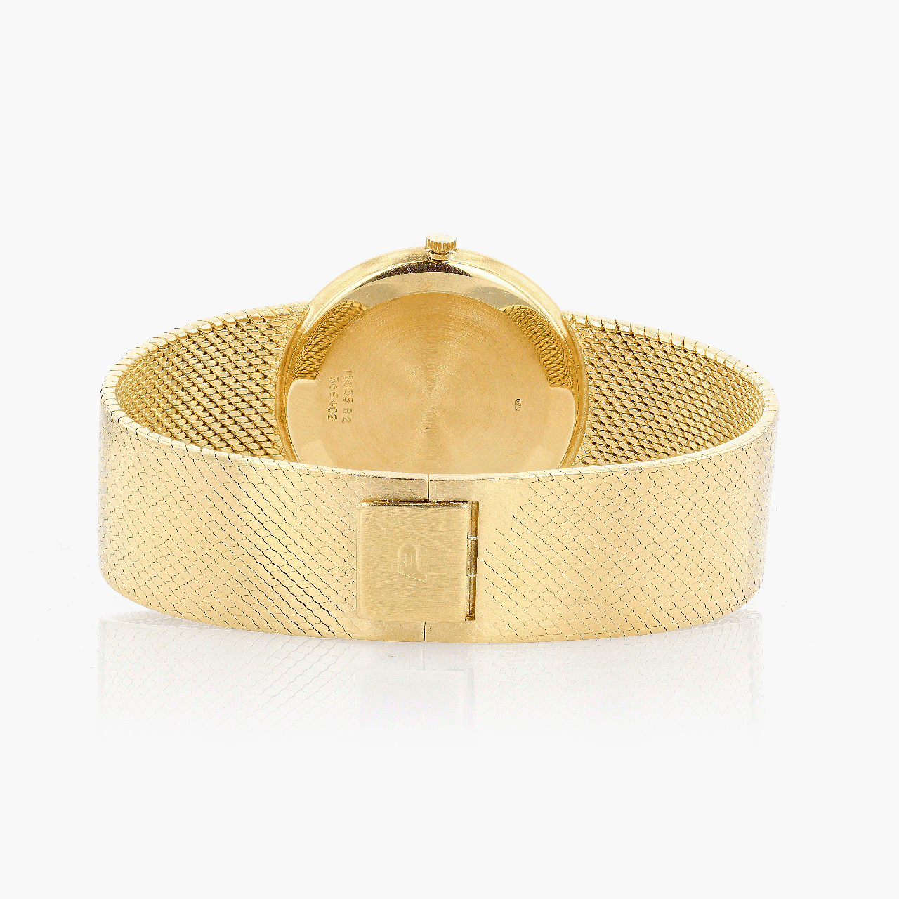 Piaget Gold Integrated Bracelet Quartz Wristwatch