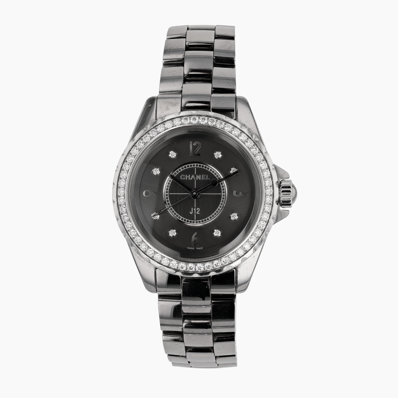 Chanel J12 Quartz Movement Ceramic Wristwatch