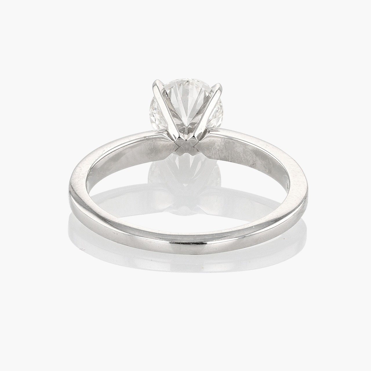 Solitaire Diamond Engagement Ring