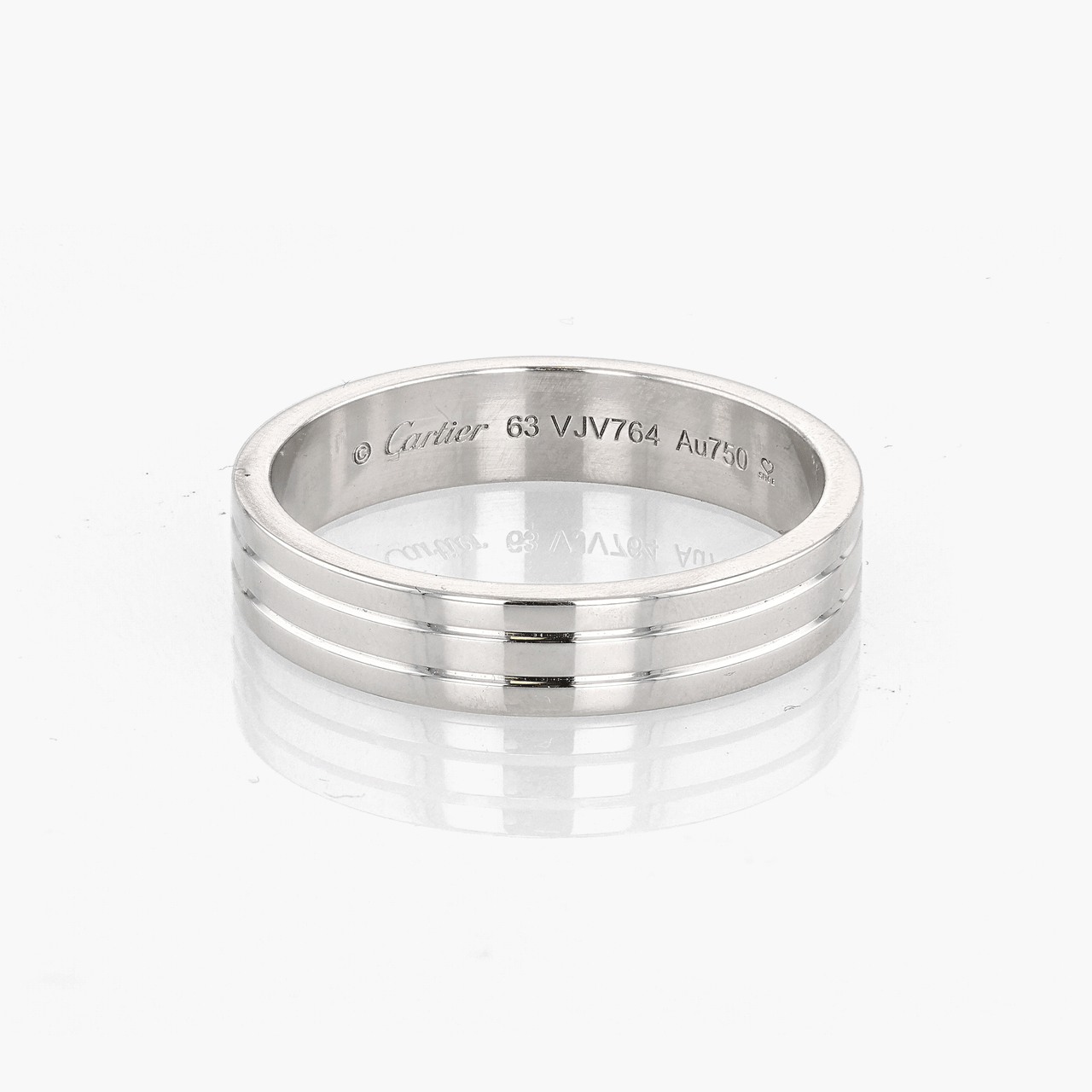 White Gold Cartier Vendome Ring