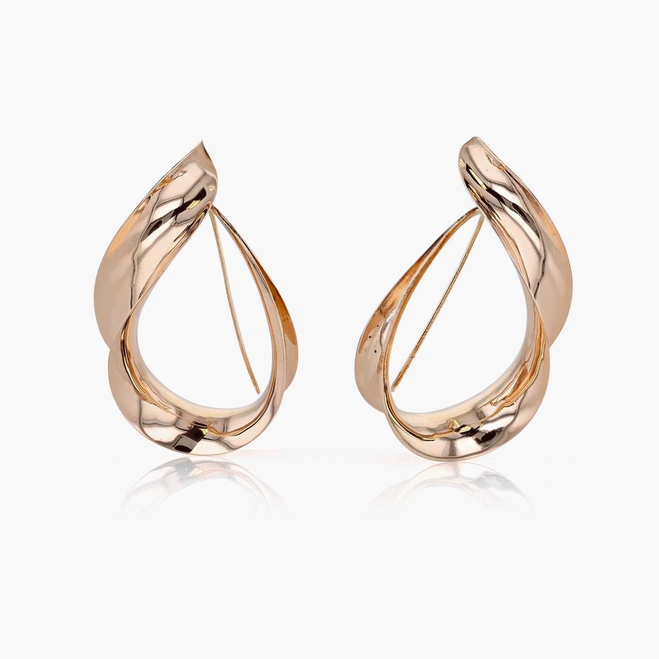 Gold Michael Aalto Earrings