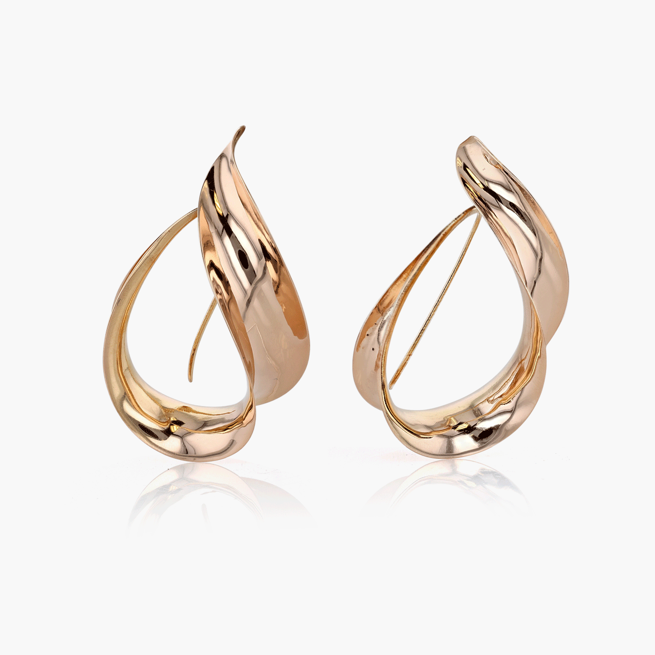 Gold Michael Aalto Earrings