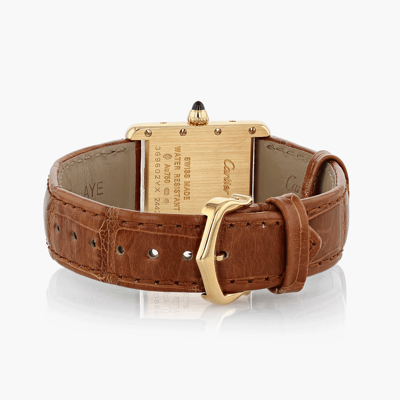 Cartier Tank Louis in Gold With Quartz Movement