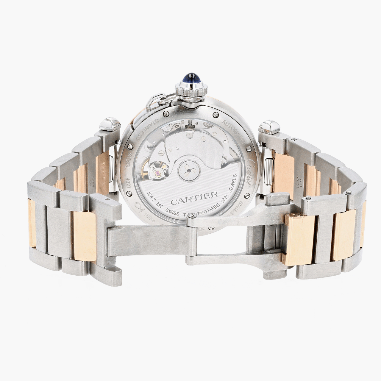 vintage Pasha de Cartier 35mm Watch