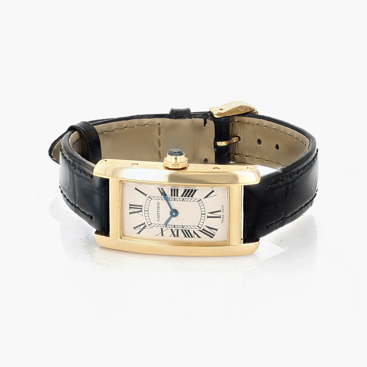 Cartier Small Gold Tank Americaine Quartz