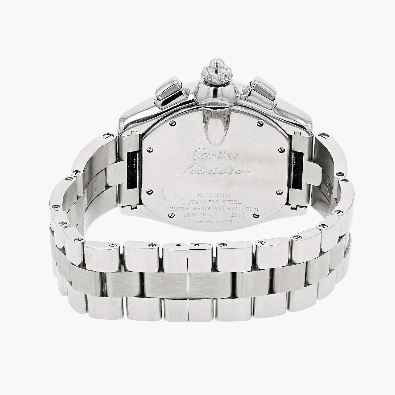 Stainless Steel Cartier Roadster