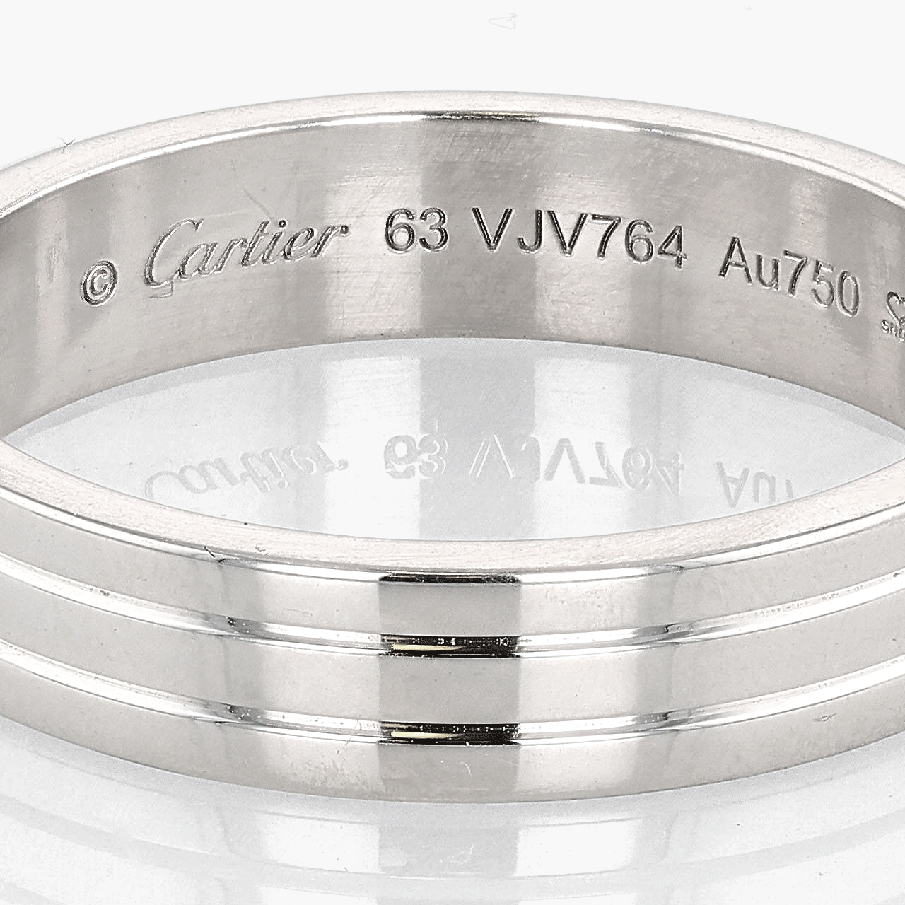 White Gold Cartier Vendome Ring