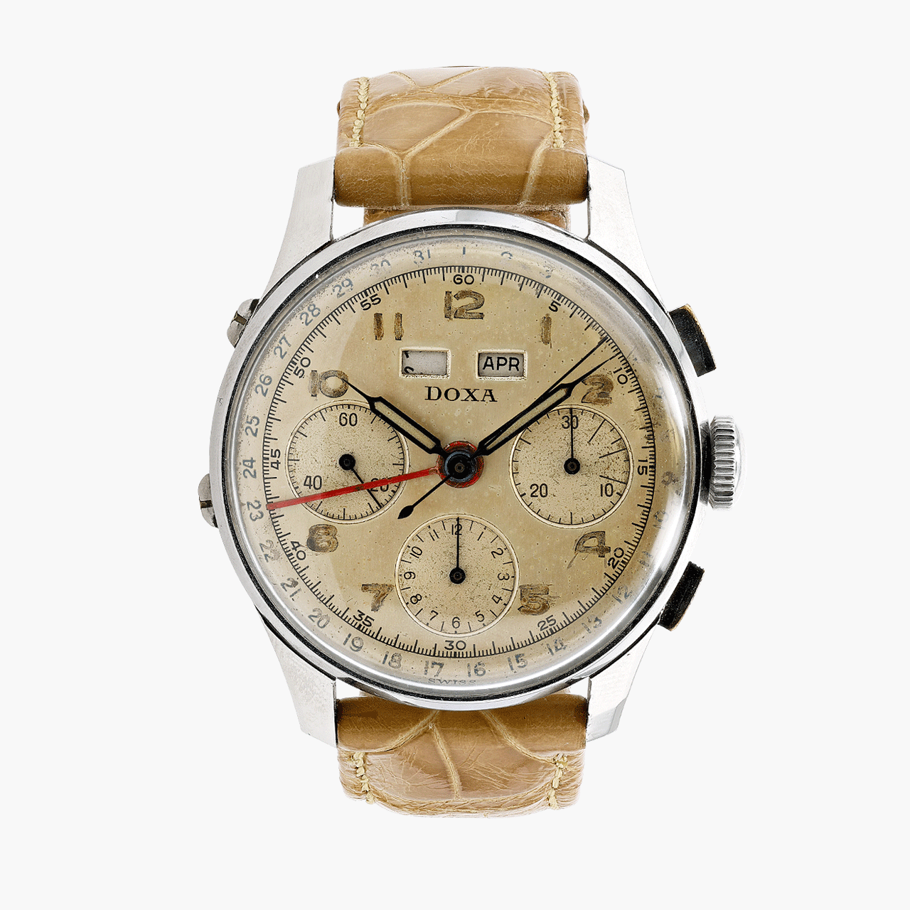 Doxa Compax Triple Calendar Chronograph