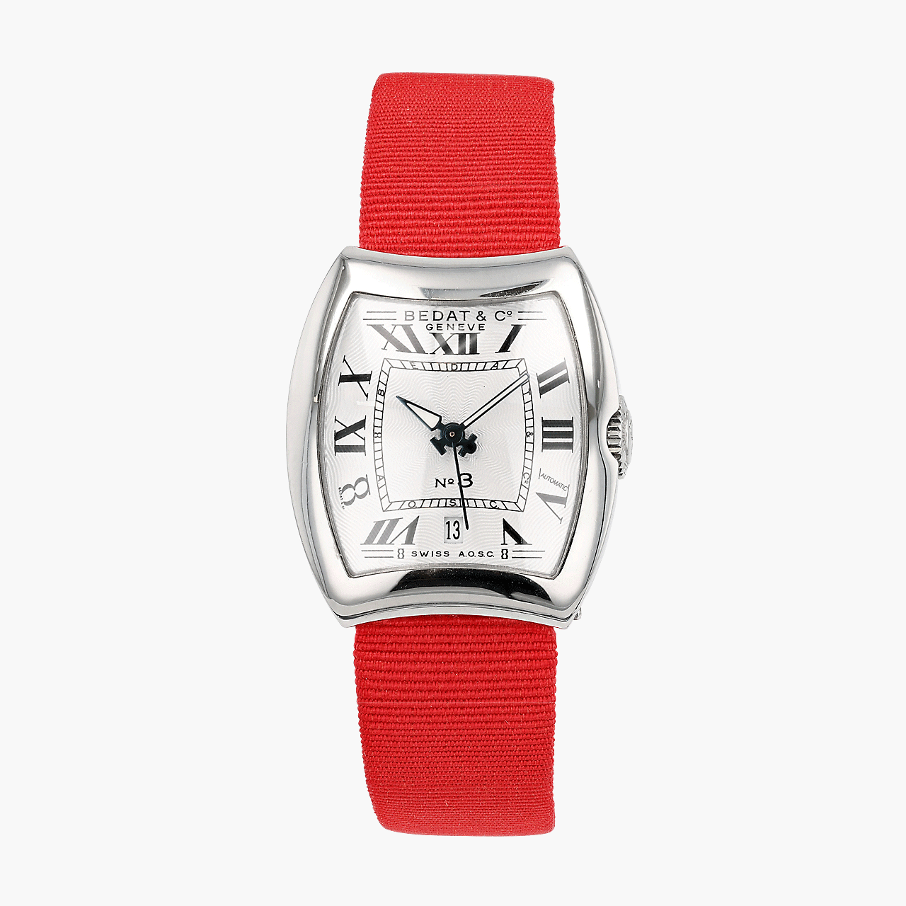 Stainless Steel Bedat Strap Watch