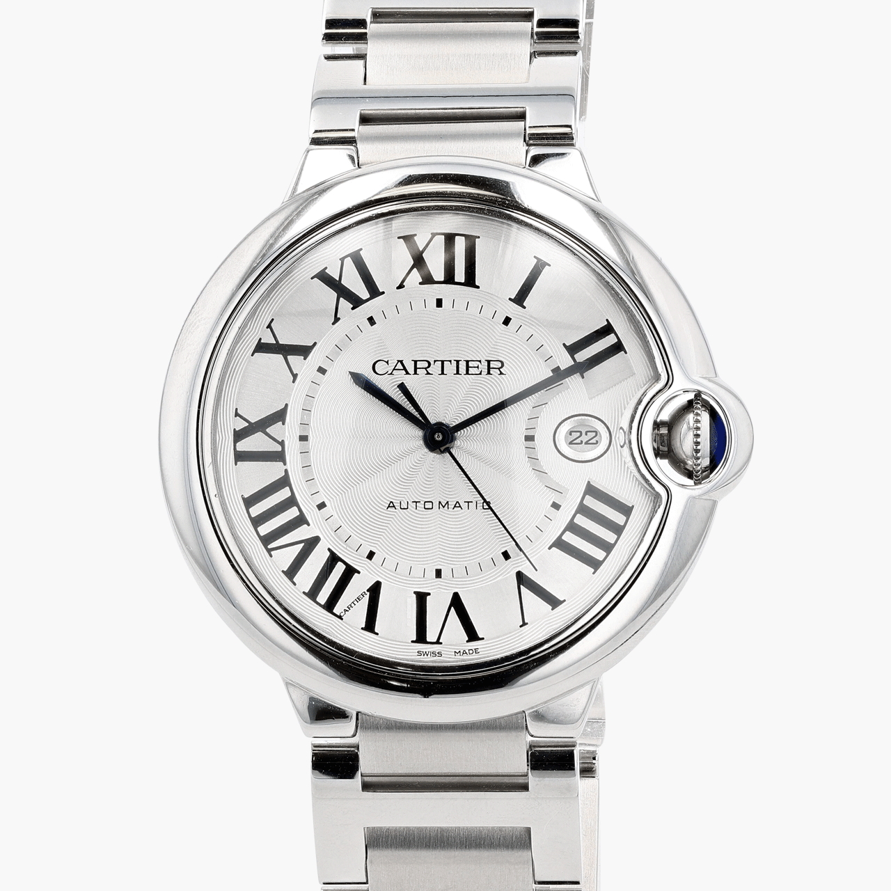 Stainless Steel Cartier Ballon Bleu 36