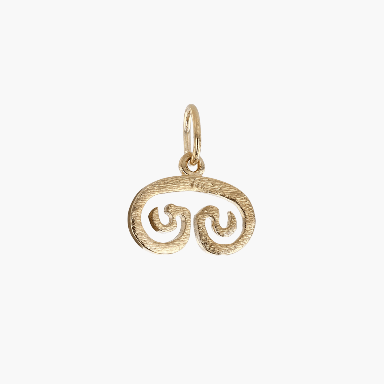 Gold Hawaiian Petroglyph Charm