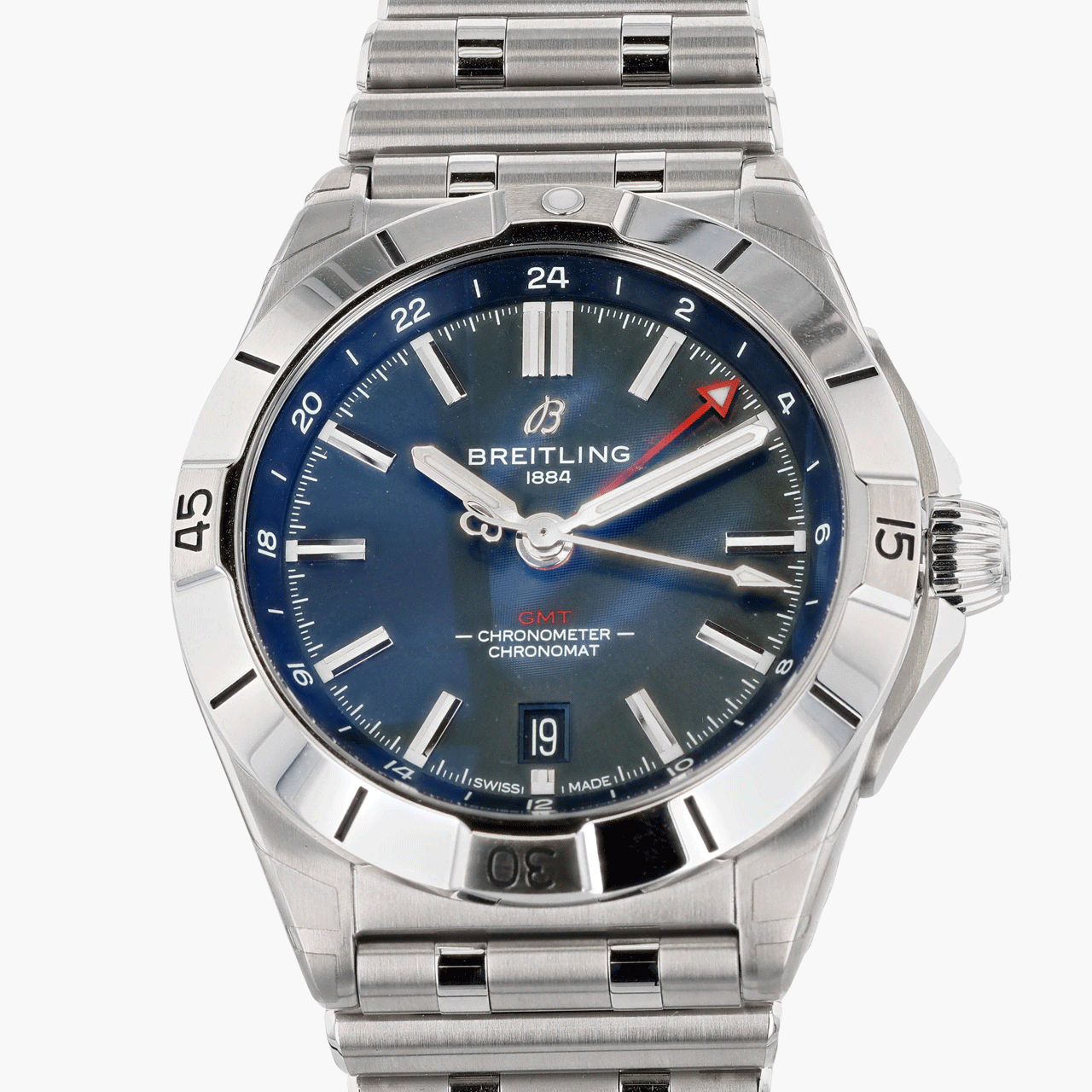 Vintage Breitling Chronomat GMT 40 #A32398101B1A1