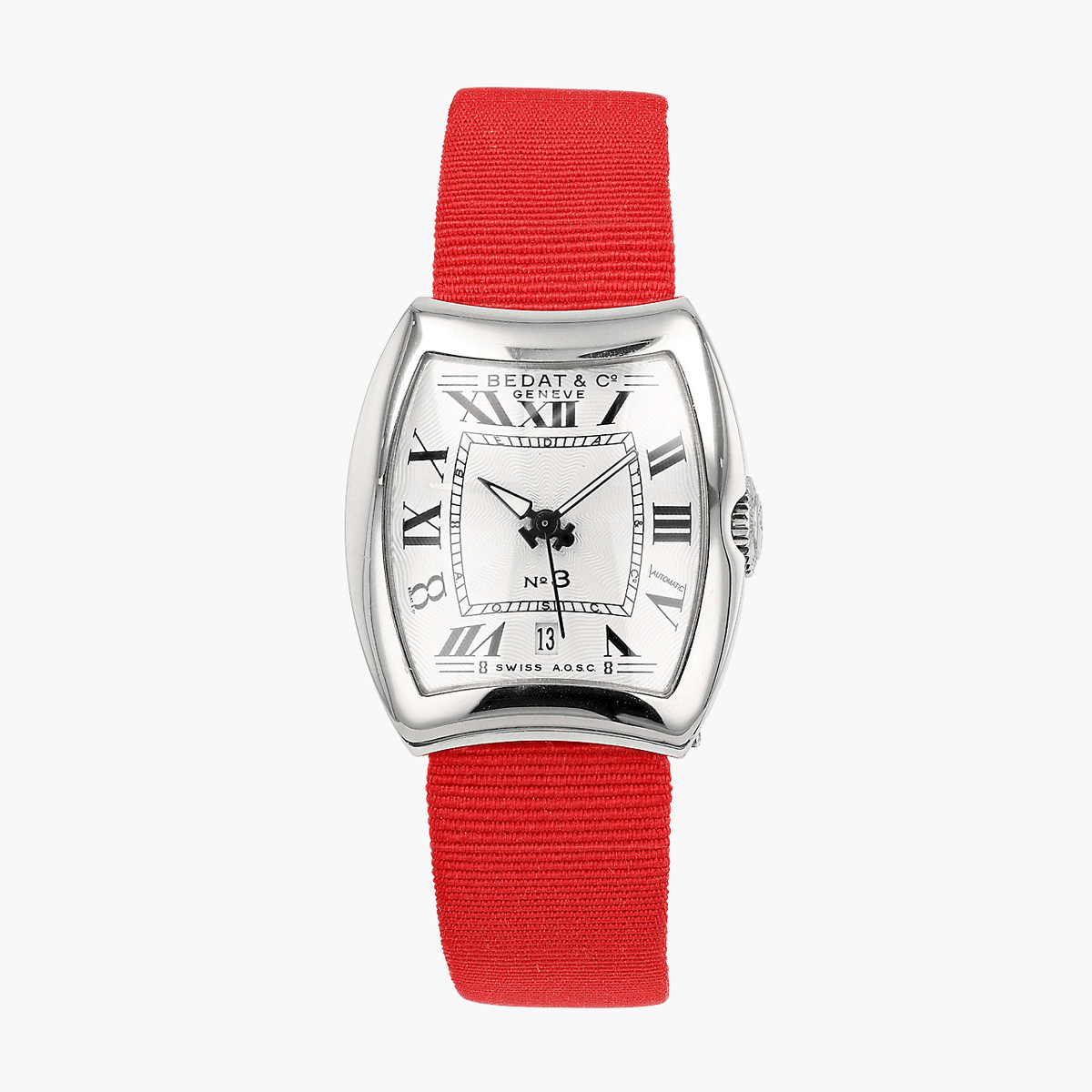 Stainless Steel Bedat Strap Watch