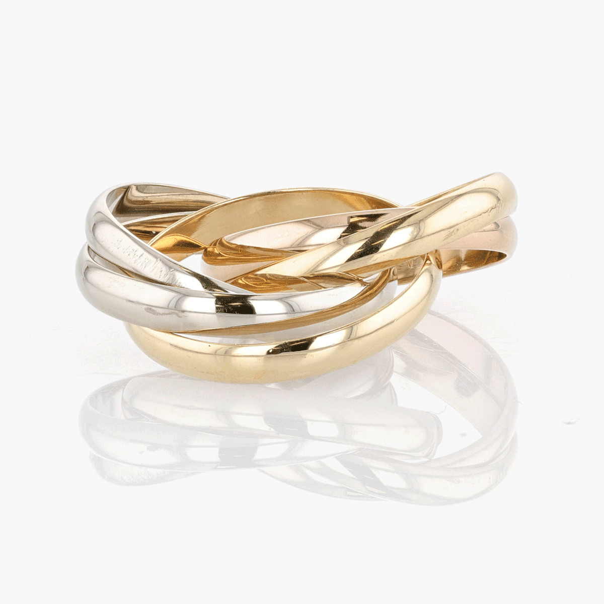Cartier Trinity Five Row Ring