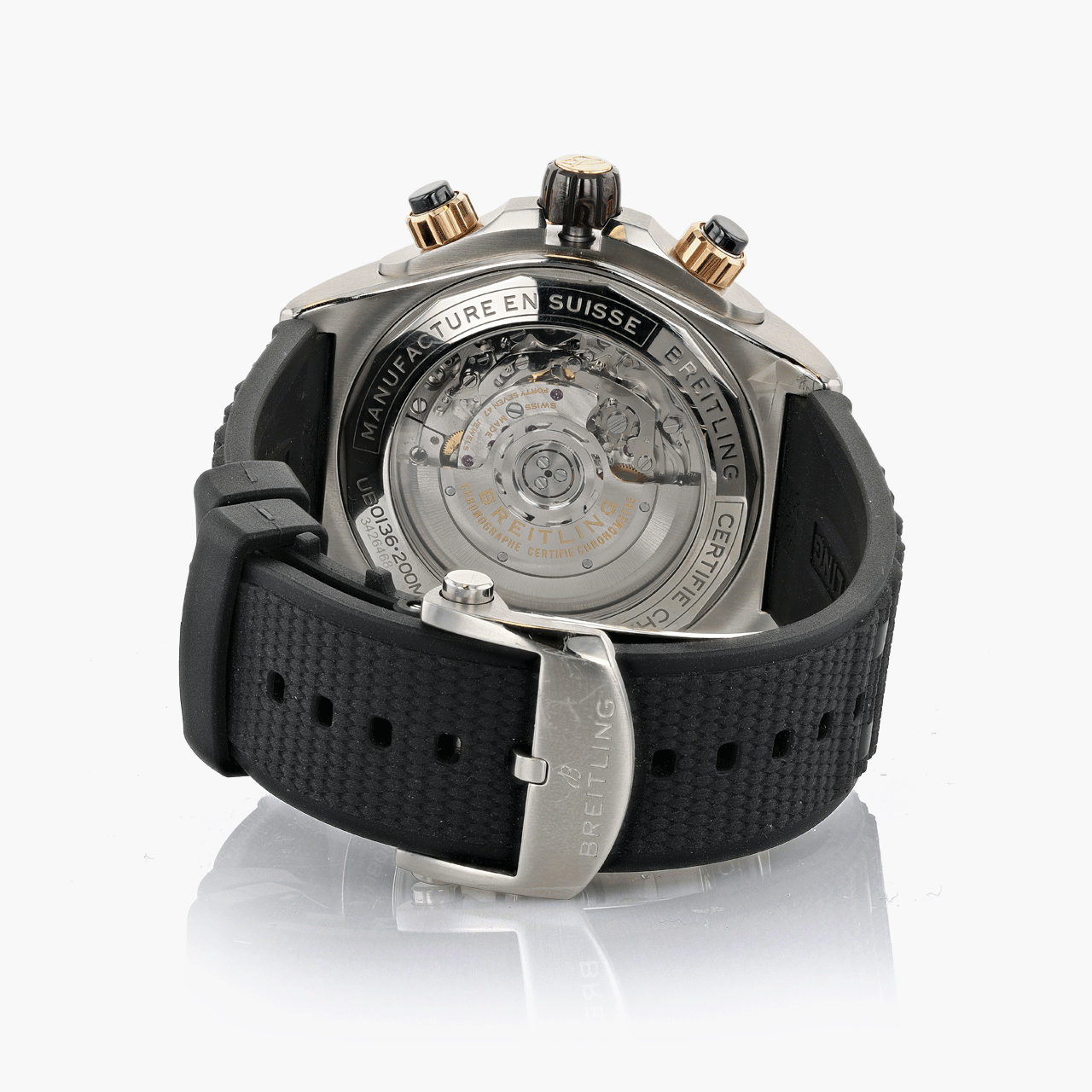 Breitling Super Chronomat in Rose Gold and Steel