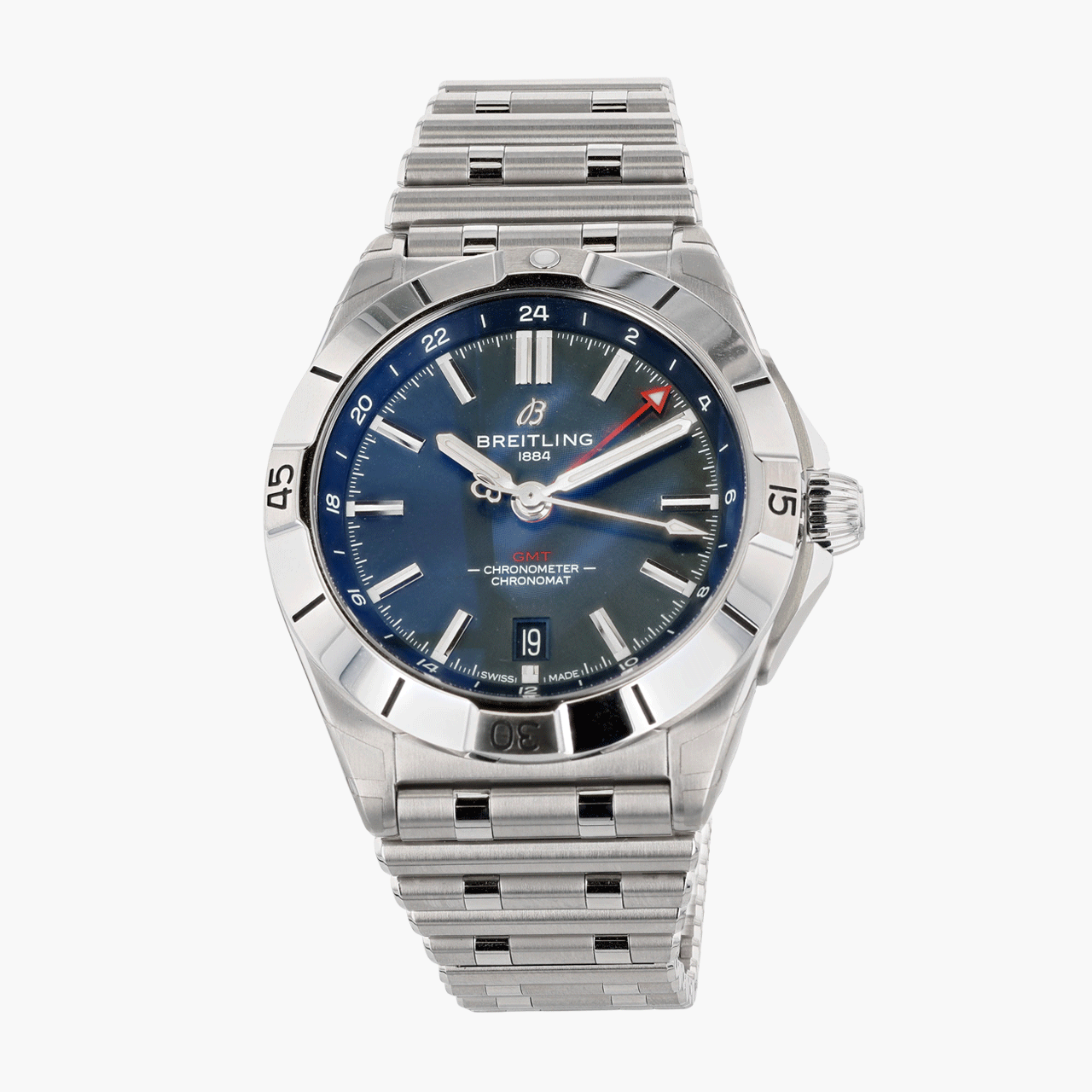 Vintage Breitling Chronomat GMT 40 #A32398101B1A1