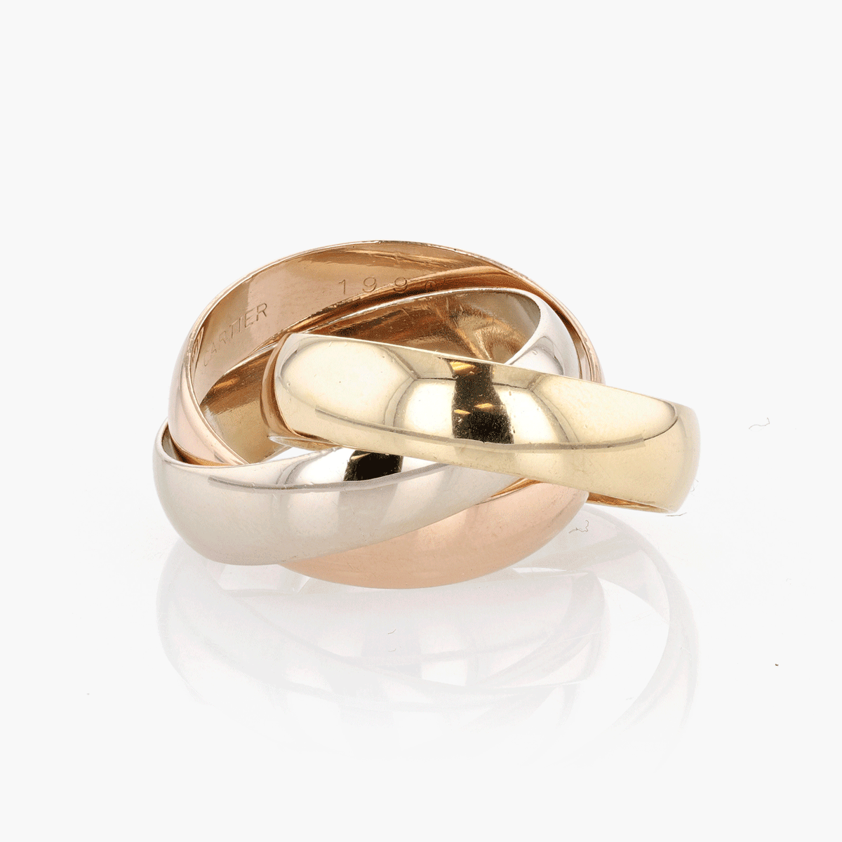 Cartier Trinity Three Row Ring