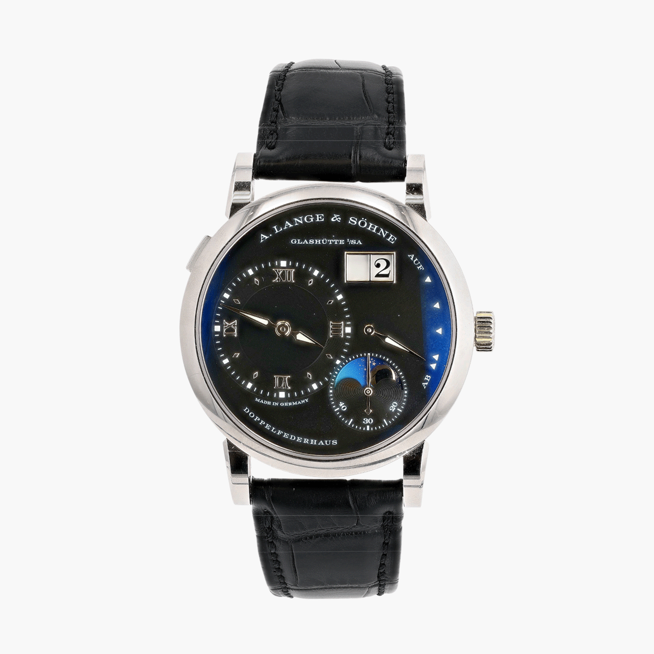 A. Lange & Sohne Lange 1 Moon Phase Watch