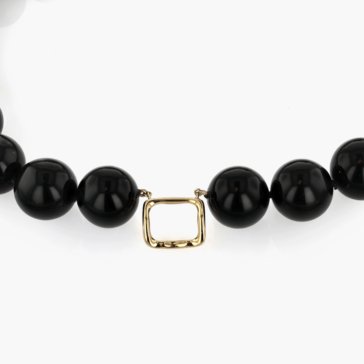 Tiffany & Co. Gold and Onyx Necklace