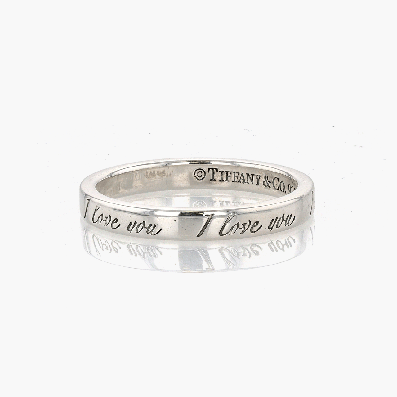 Tiffany & Co. Sterling Silver Love Ring