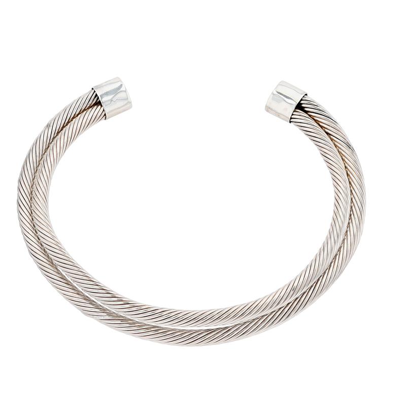 Sterling Silver Collar Necklace