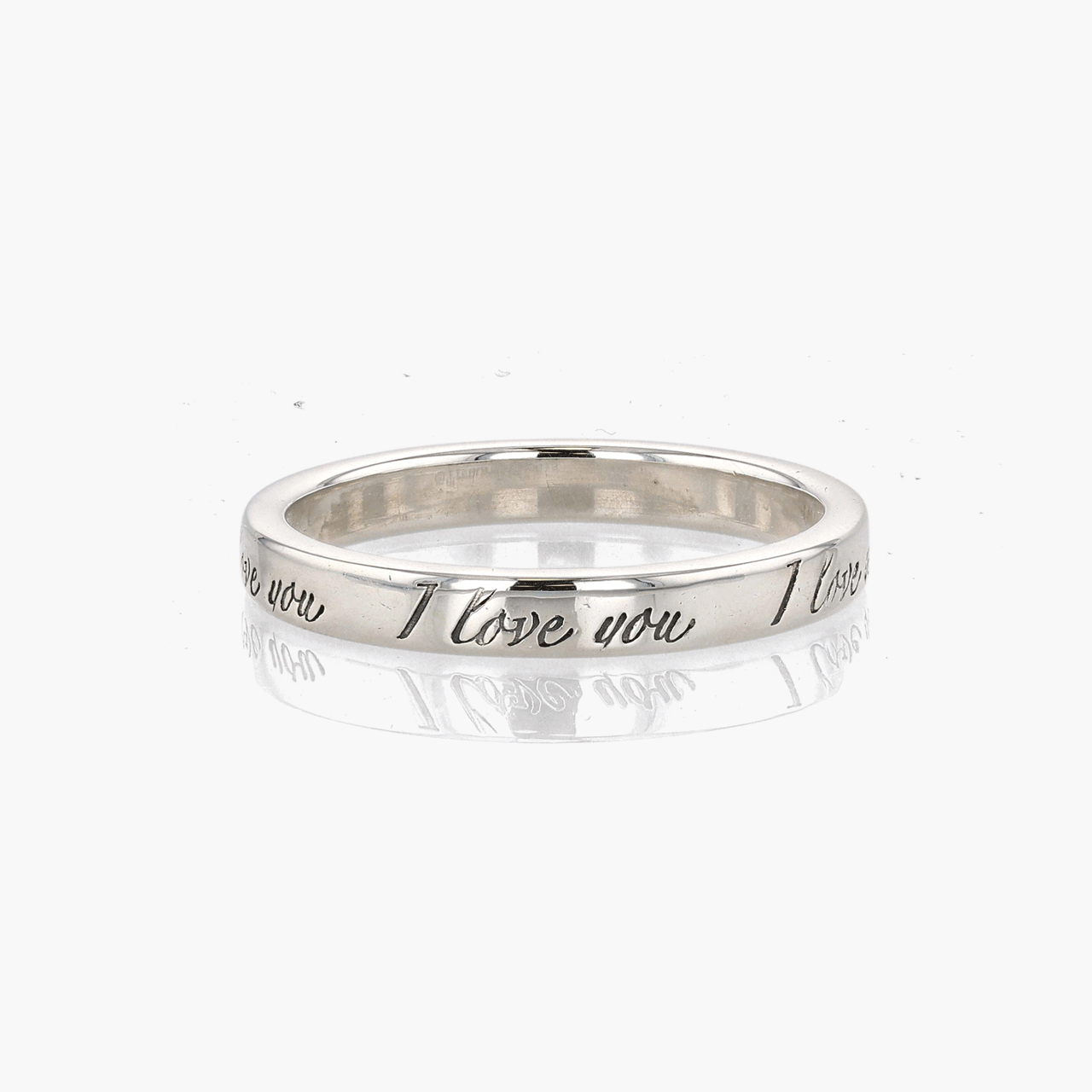 Tiffany & Co. Sterling Silver Love Ring