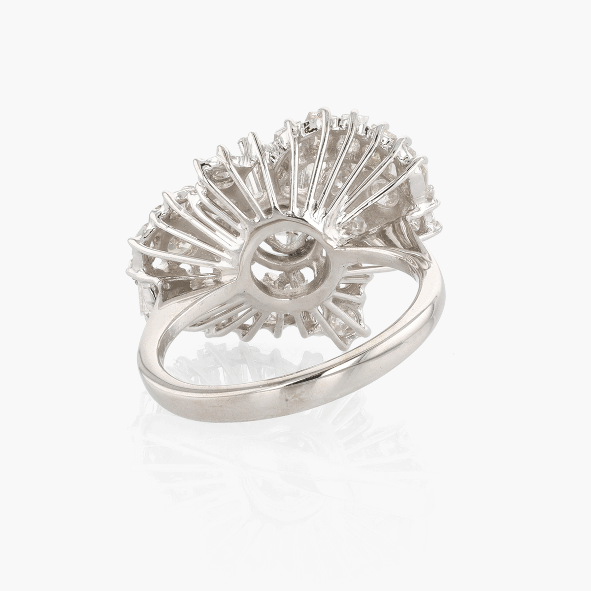 Vintage White Gold and Diamond Ring