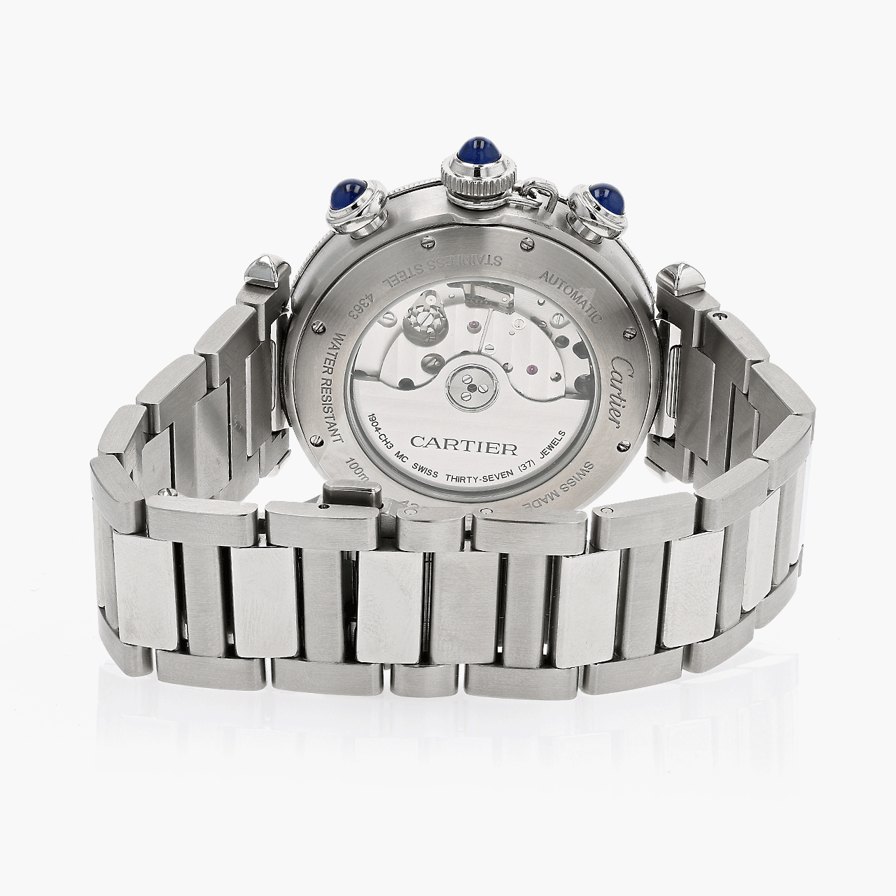 Cartier Stainless Steel Pasha 41mm