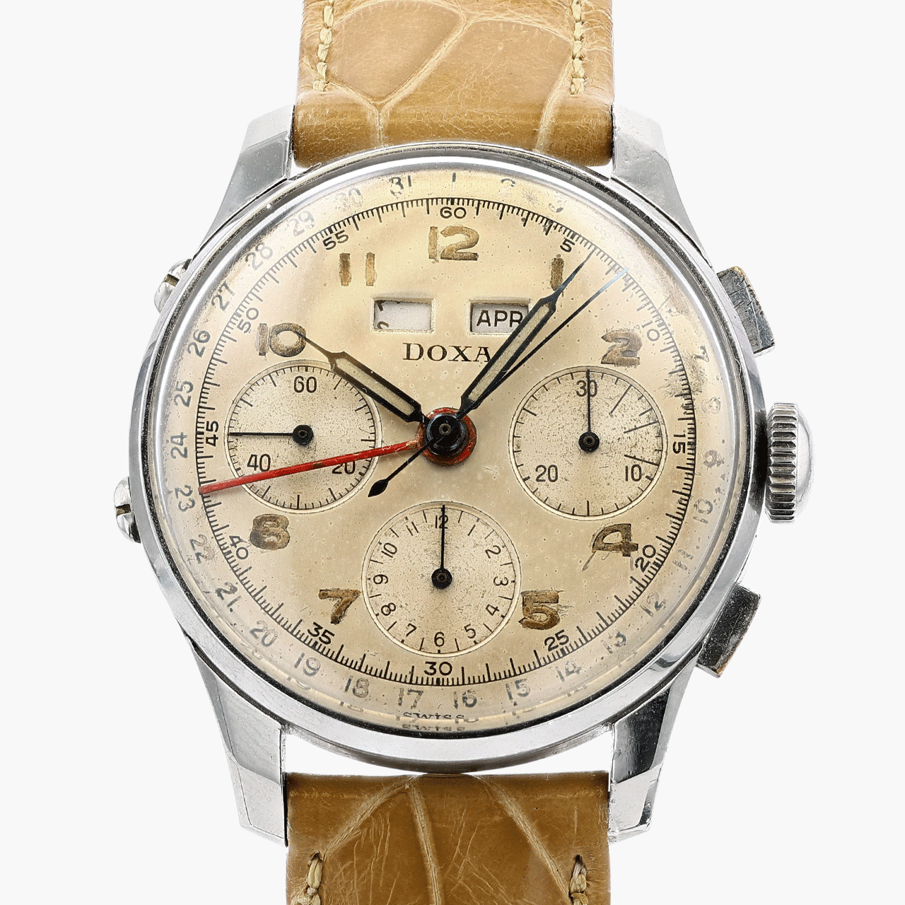 Doxa Compax Triple Calendar Chronograph