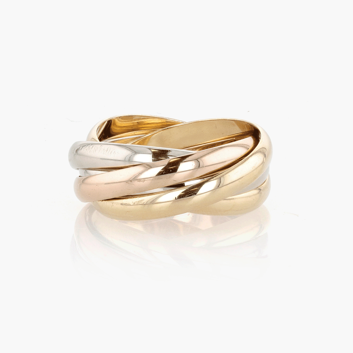Cartier Trinity Five Row Ring