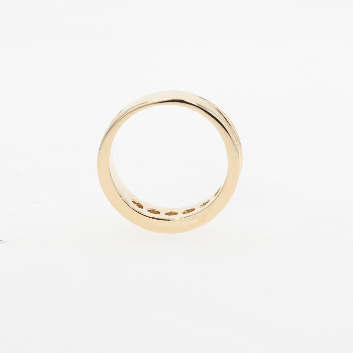 Channel Set Diamond Wedding Band