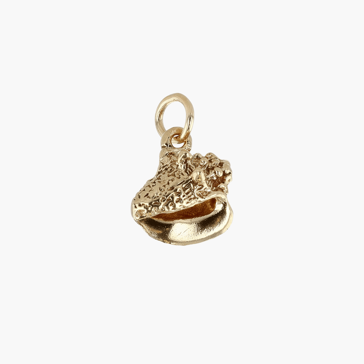 Gold Conch Shell Charm