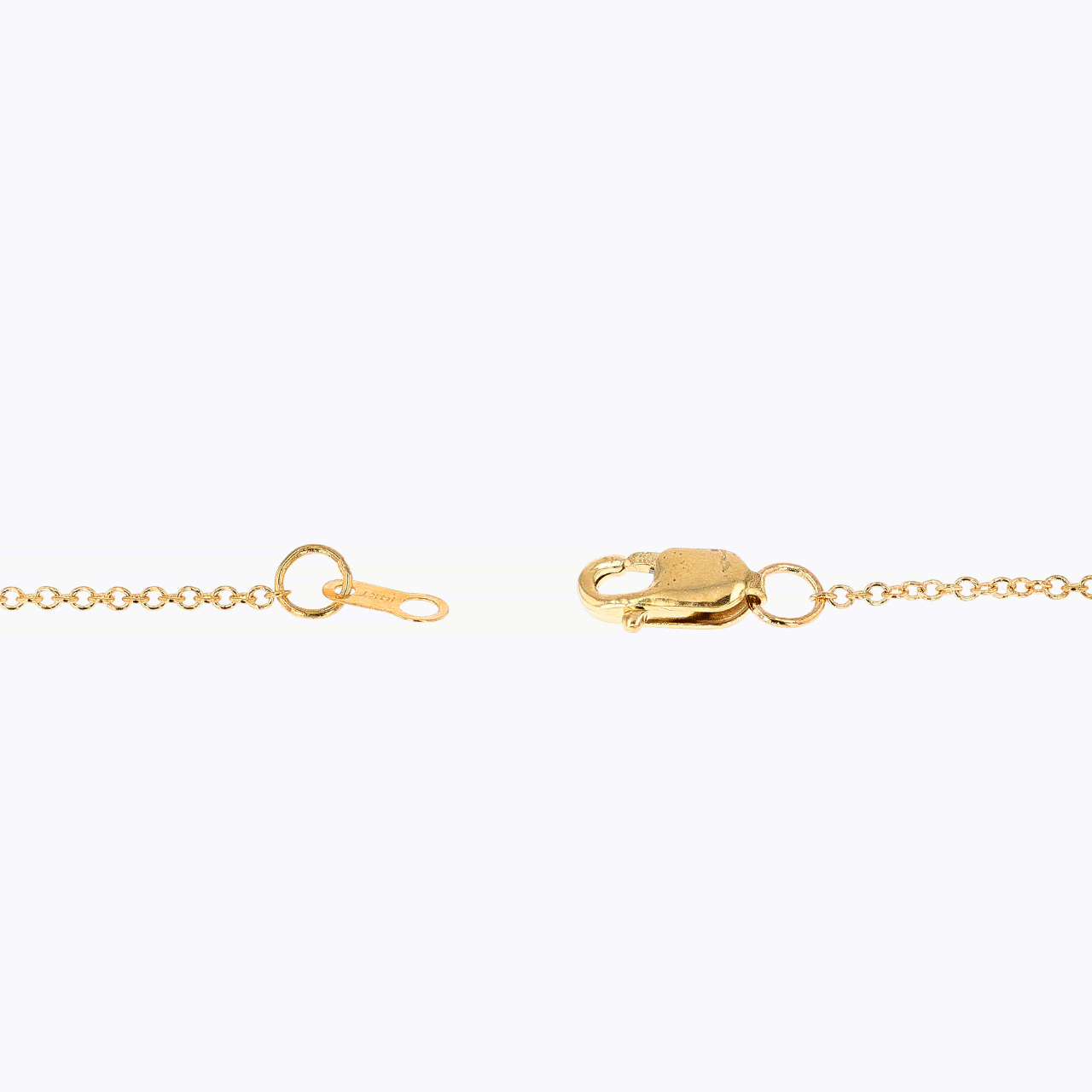 Gold and Diamond Bezel Pendant Necklace