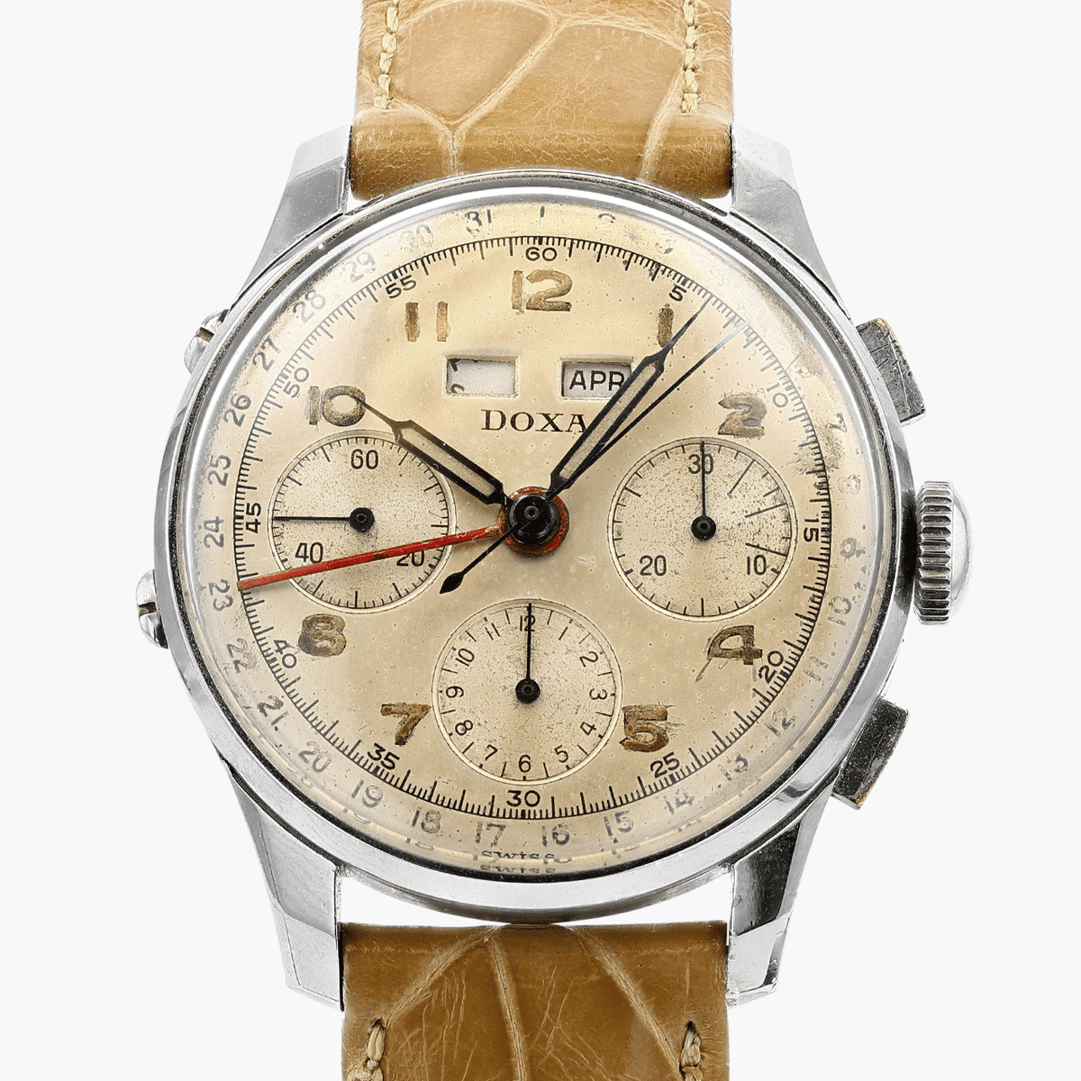 Doxa Compax Triple Calendar Chronograph
