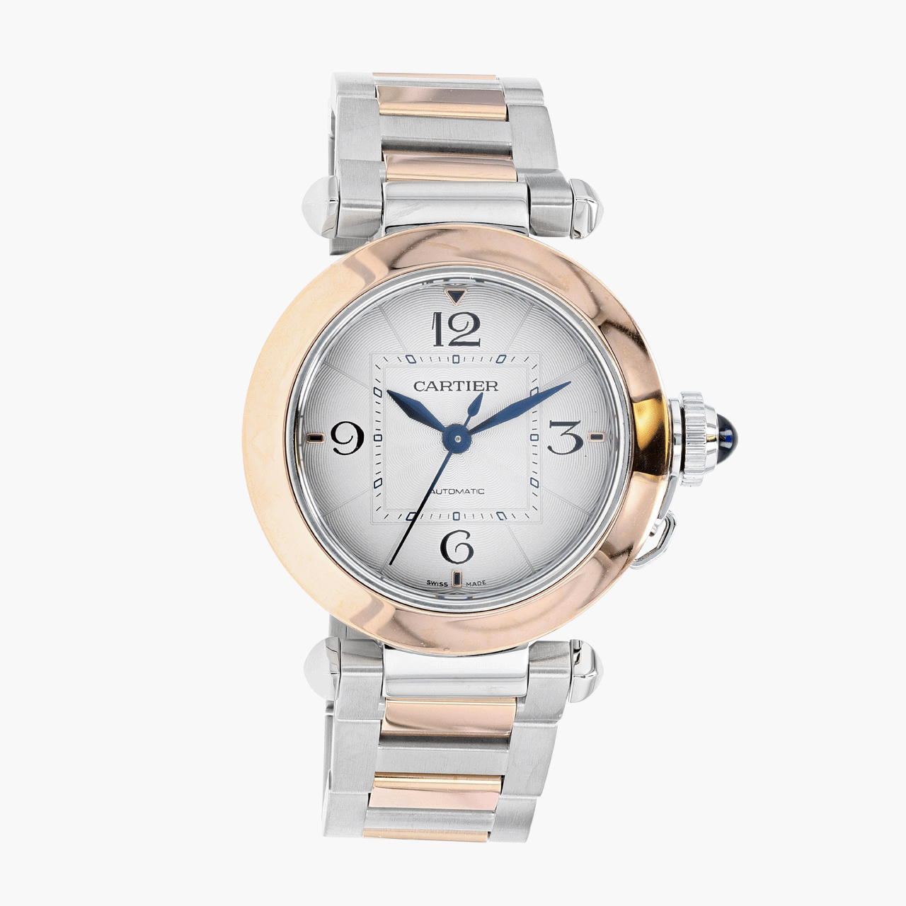 vintage Pasha de Cartier 35mm Watch