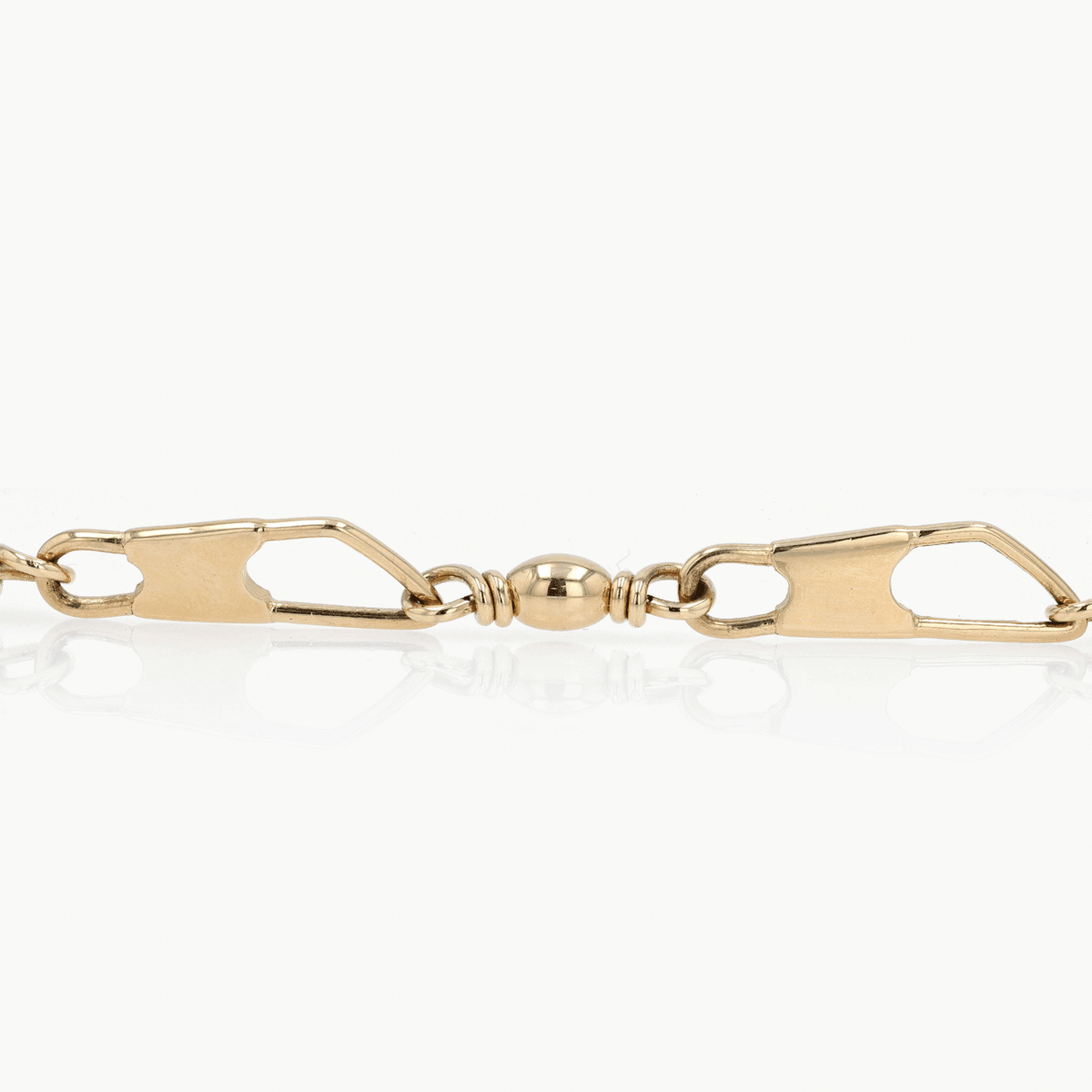 Gold Fishing Motif Bracelet