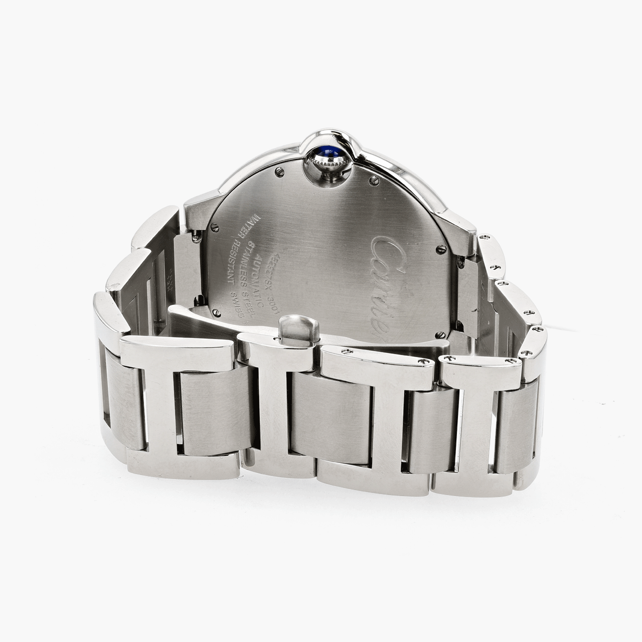 Stainless Steel Cartier Ballon Bleu 36