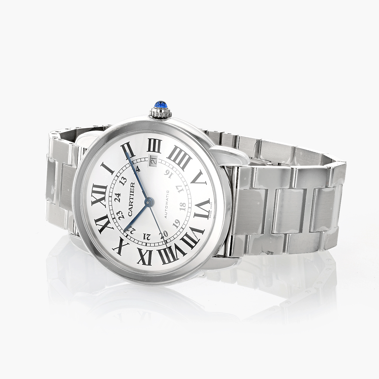 Cartier Ronde Solo Steel Automatic Wristwatch