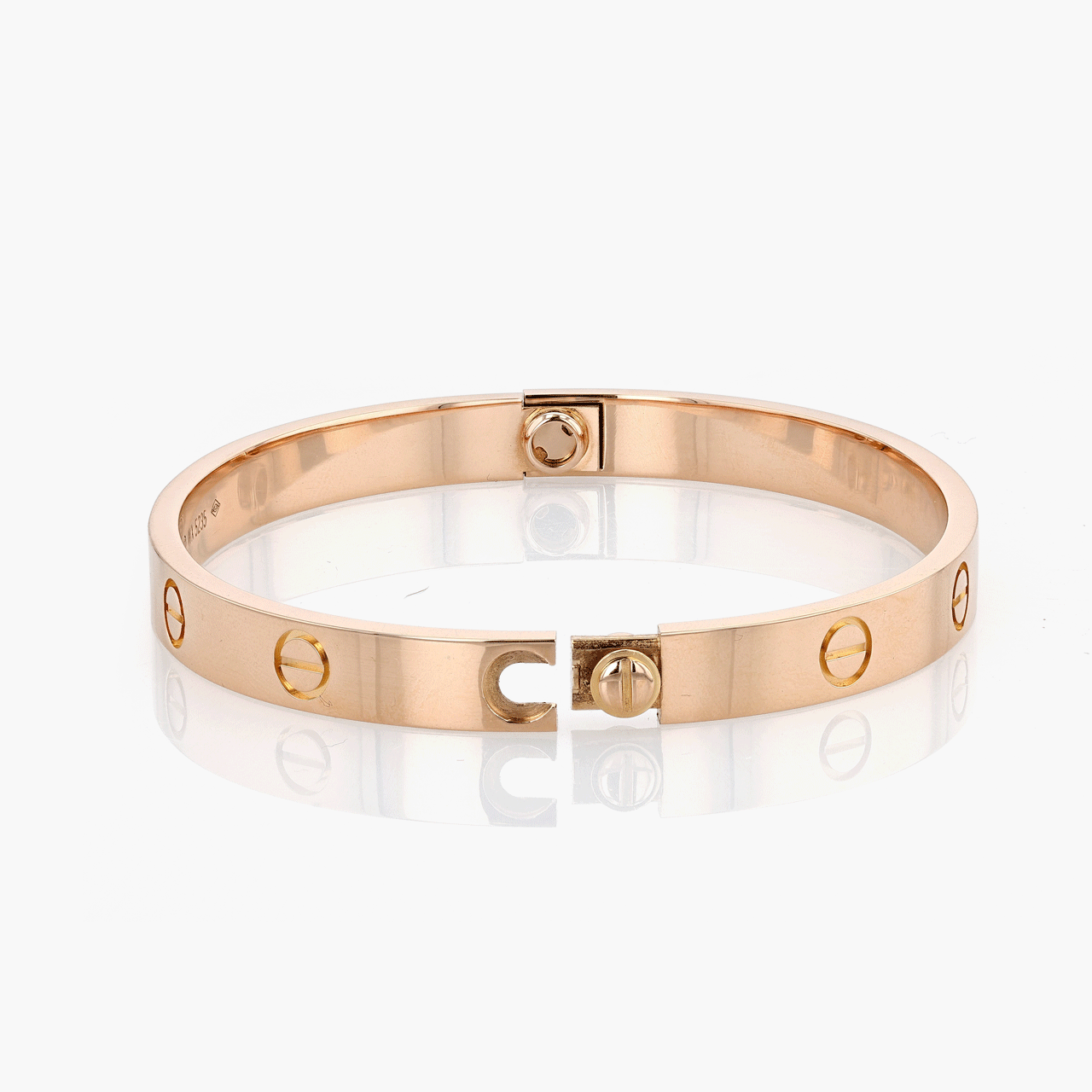 Rose Gold Cartier Love Bracelet