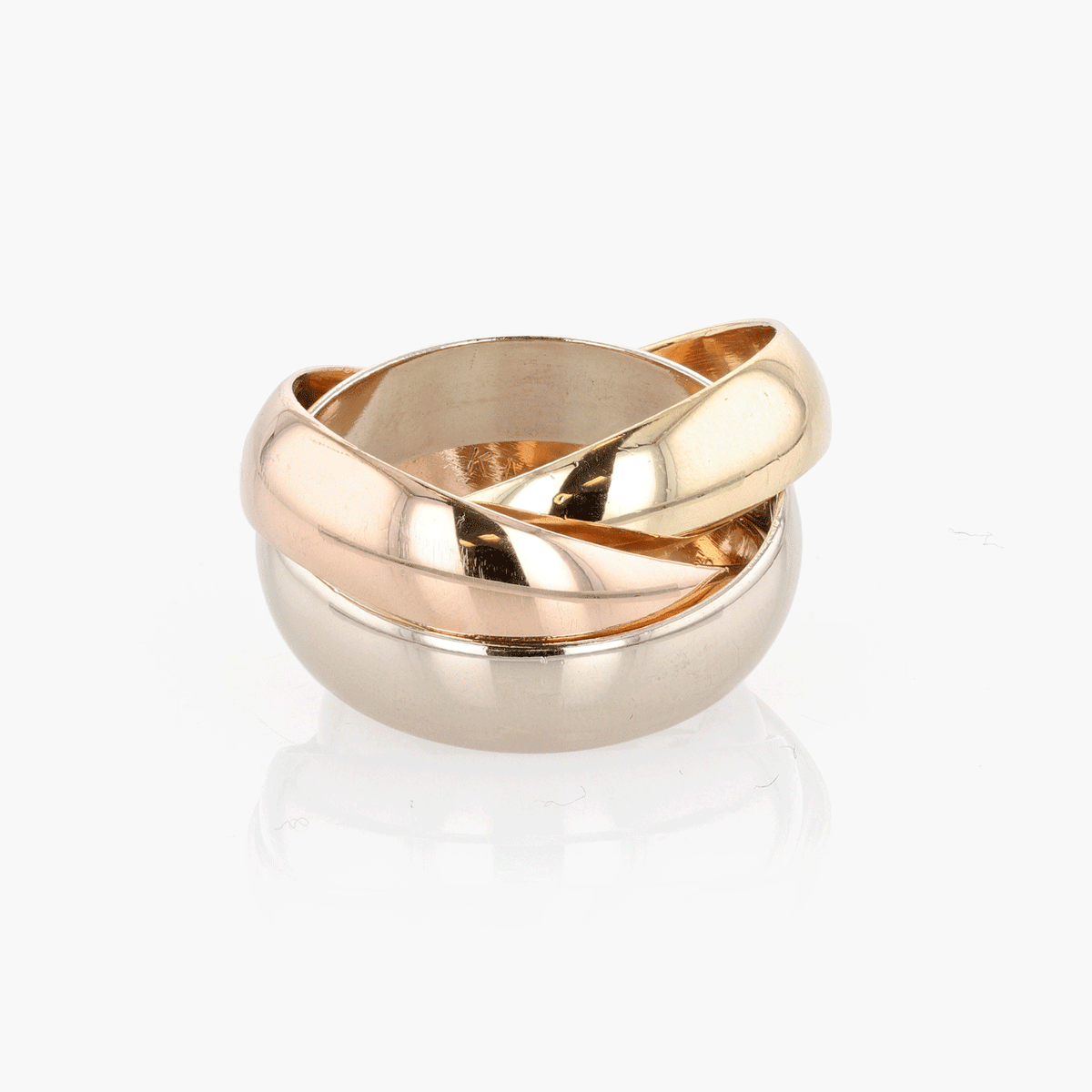 Cartier Trinity Three Row Ring