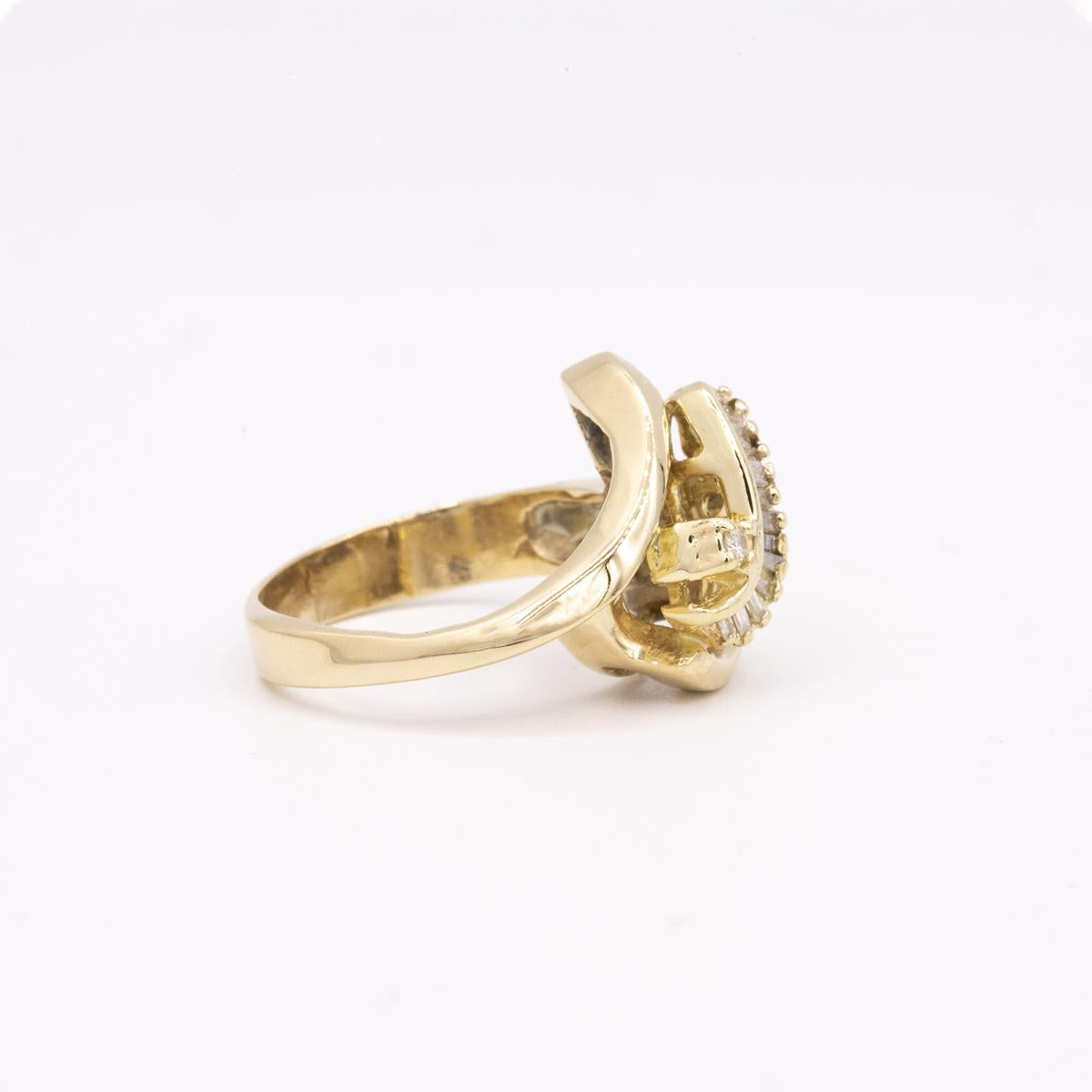 14KT Gold Diamond Fashion Ring