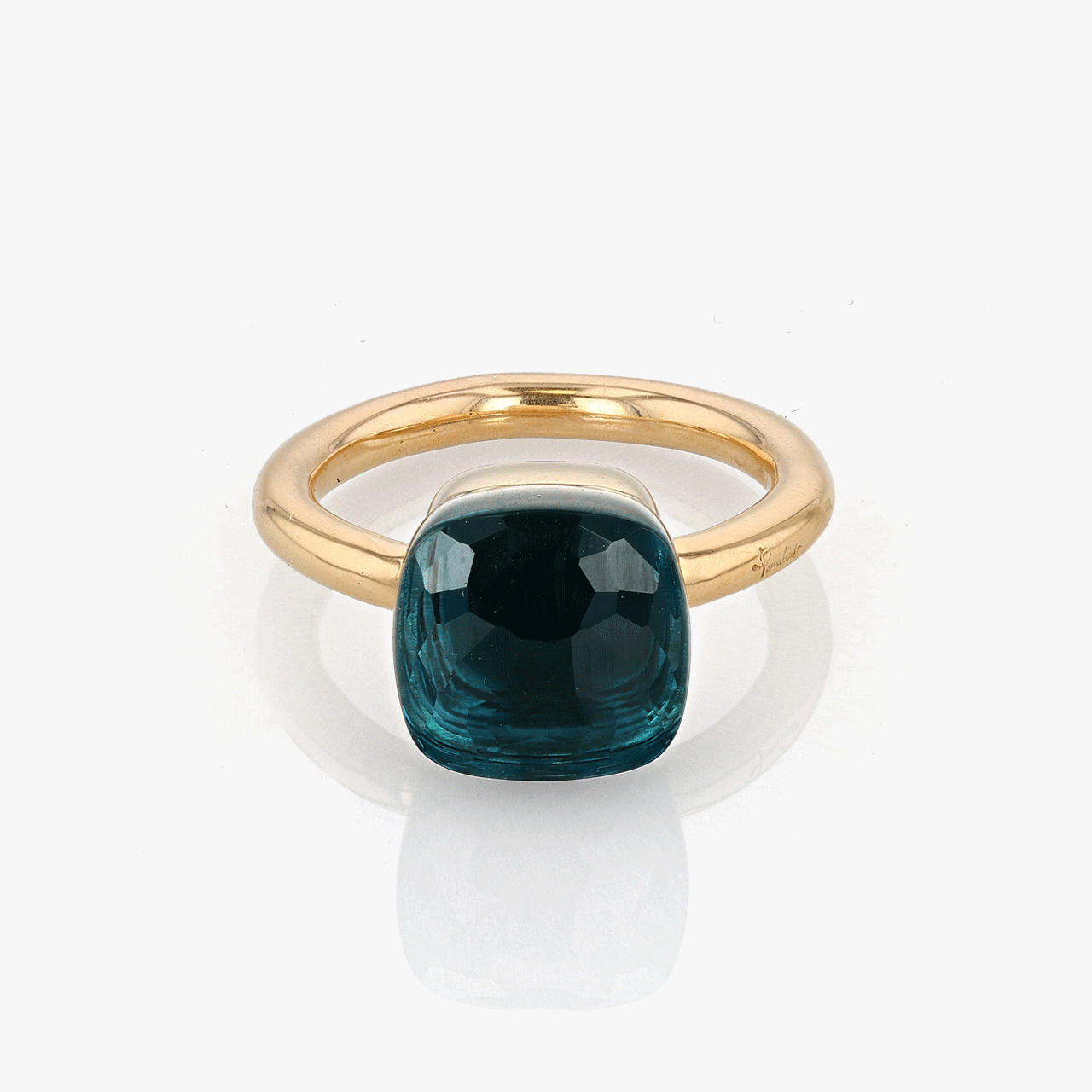 Pomellato Nudo Ring in London Blue Topaz