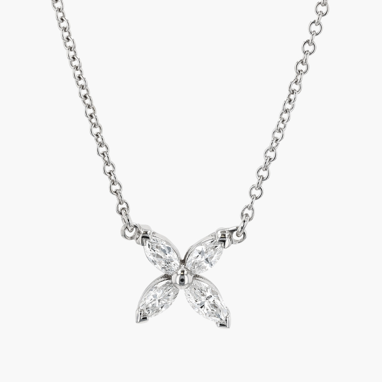Vintage Diamond Marquise Pendant