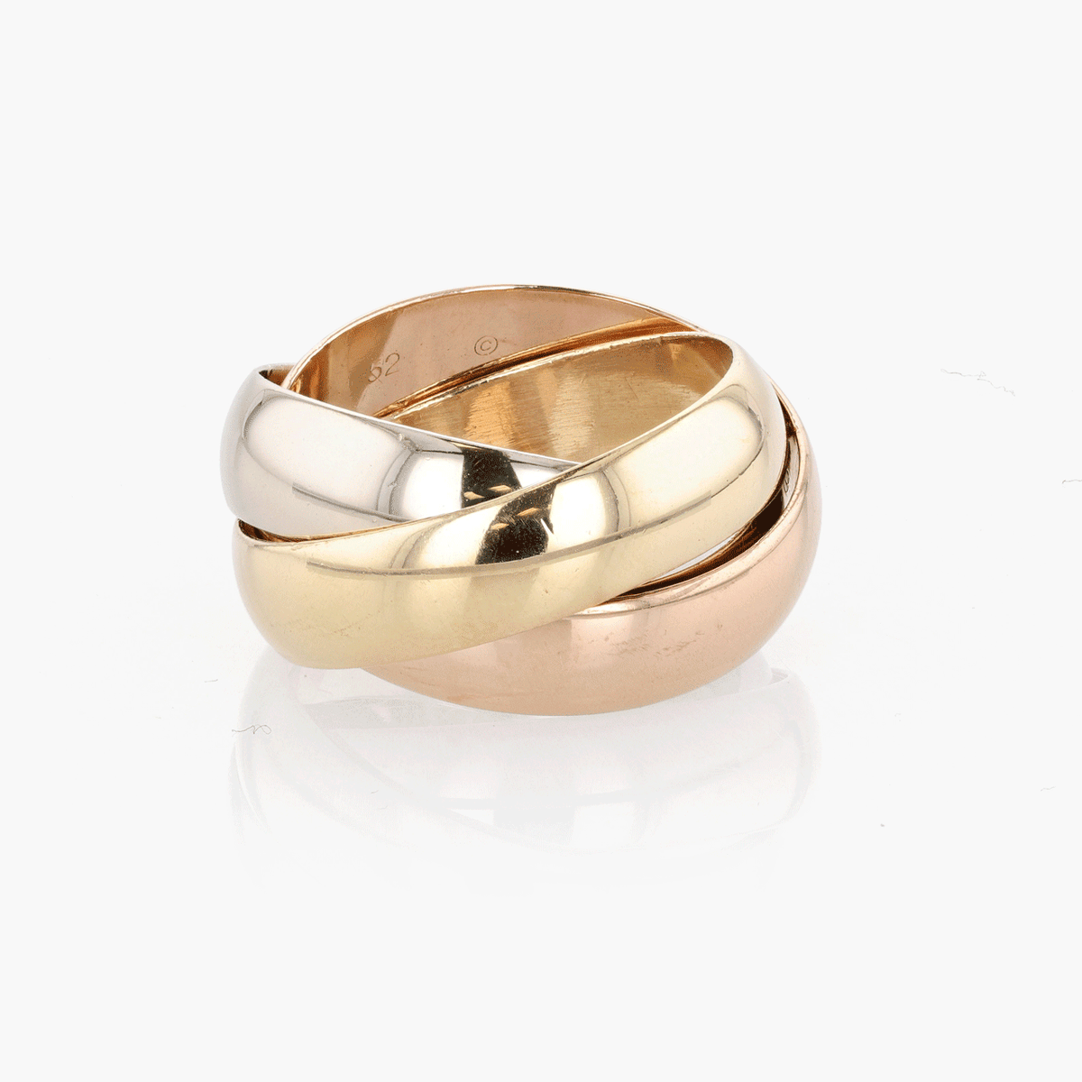 Cartier Trinity Three Row Ring