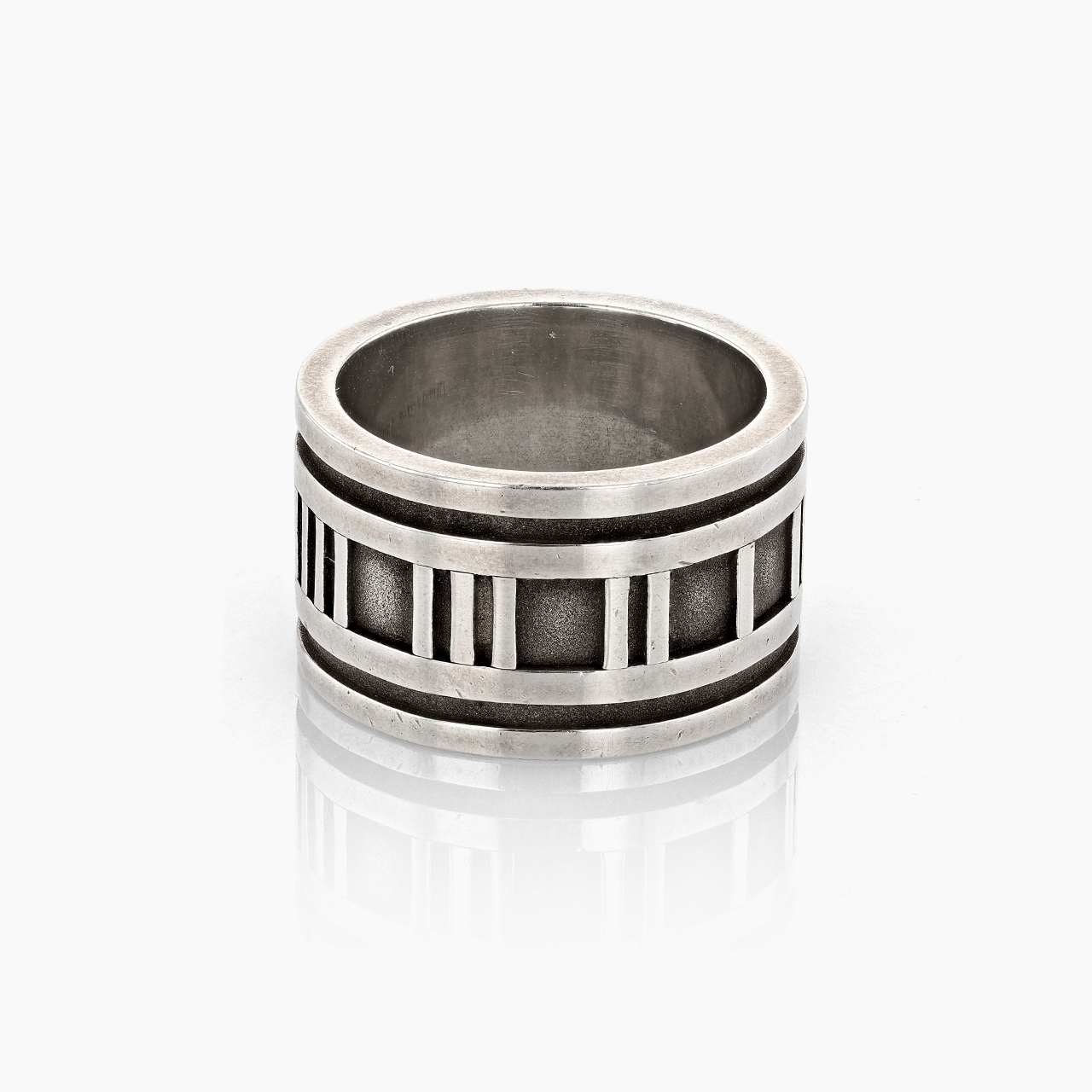 Tiffany & Co. Sterling Silver Atlas Band Ring