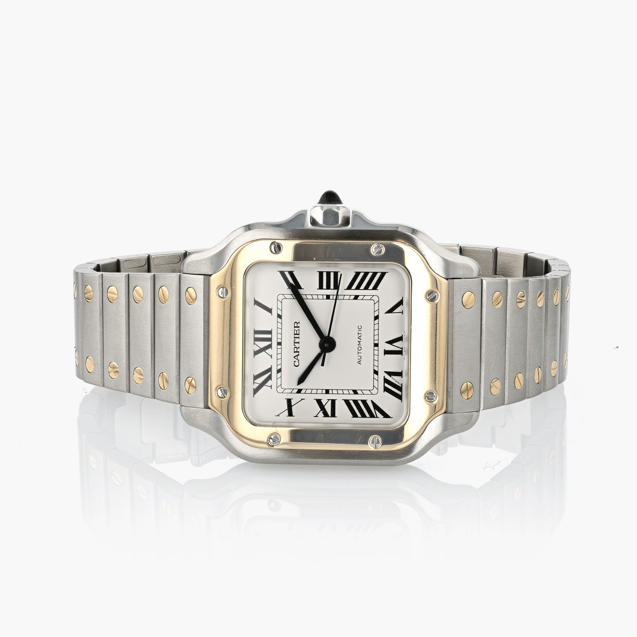 Gold and Steel Automatic Santos de Cartier
