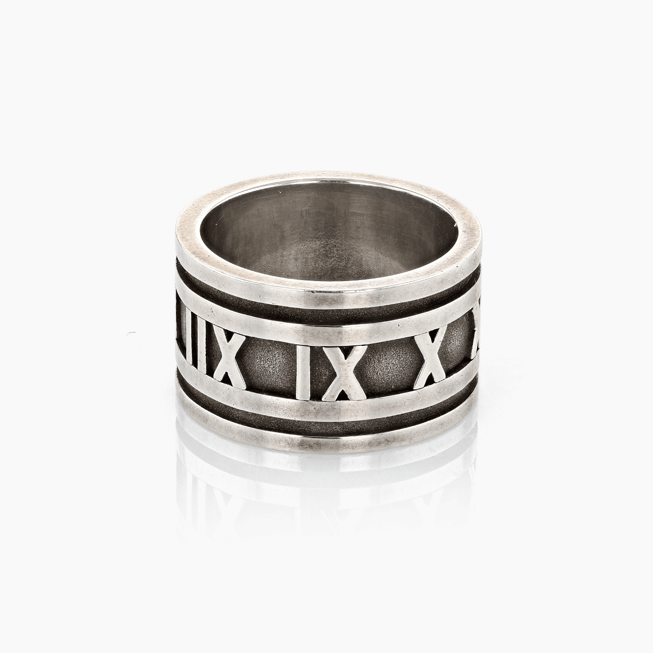 Tiffany & Co. Sterling Silver Atlas Band Ring